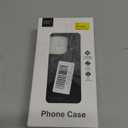 Co-Goldguard for iPhone 15 Pro Case, [Shockproof][Drop-Proof][Heavy Duty Protection] Phone Case Cover, 3 in 1 Phone Case for iPhone 15 Pro 6.1 inch (Black), Set of 3