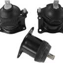 ZumuraAuto Engine Motor Mount Compatible with Acura 2003 2004 2005 2006 2007 Accord 3.0L 2004 2005 2006 TL 3.2L Automatic Trans Set of 3 Replace# A4526HY A4517 A4527