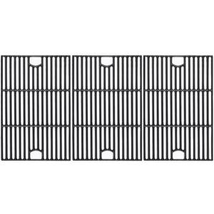 17 inch Cooking Grates for Nexgrill 6-Burner Deluxe 720-0896B Gas Grill, Cast Iron Grill Grids for Home Depot 720-0898 720-0896E 720-0896X 720-0896 720-0896BK 720-0896C 720-0898A Replacement Part