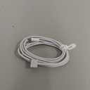 USB C to Magnetic 3 Charger Cable for MacBook Air 13.6 15 inch Mac Pro 14 16 M5 M4 M3 M2 M1 2026 2025 2024 2023 2022 2021, Braided Cord & LED, Powerful Magnetic, Super Durable, Original Quality 6.6ft (Sliver)