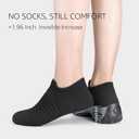 STQ Walking Shoes Women Slip on Sneakers Non Slip Work Arch Support Tennis Plantar Fasciitis Orthopedic Breathable Mesh Comfortable Ladies Nursing