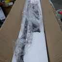 Modern Pendant Light Fixture, LED Black Chandelier for Kitchen Island, Ceiling Hanging Light with Adjustable Height for Dining Room, Bedroom, Living Room,6000K Daylight