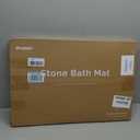 Fast Drying Stone Bath Mats for Bathroom, Non-Slip Diatomaceous Earth Bath Mat, Super Absorbent Bath Mat Stone