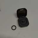 VBESTLIFE Smart Ring Charging Case for R02, R03, R06, R11M, R8, H01, SR05, 200 mAh Battery Magnetic Charger, Charges 10 Times, for Travel (Black)