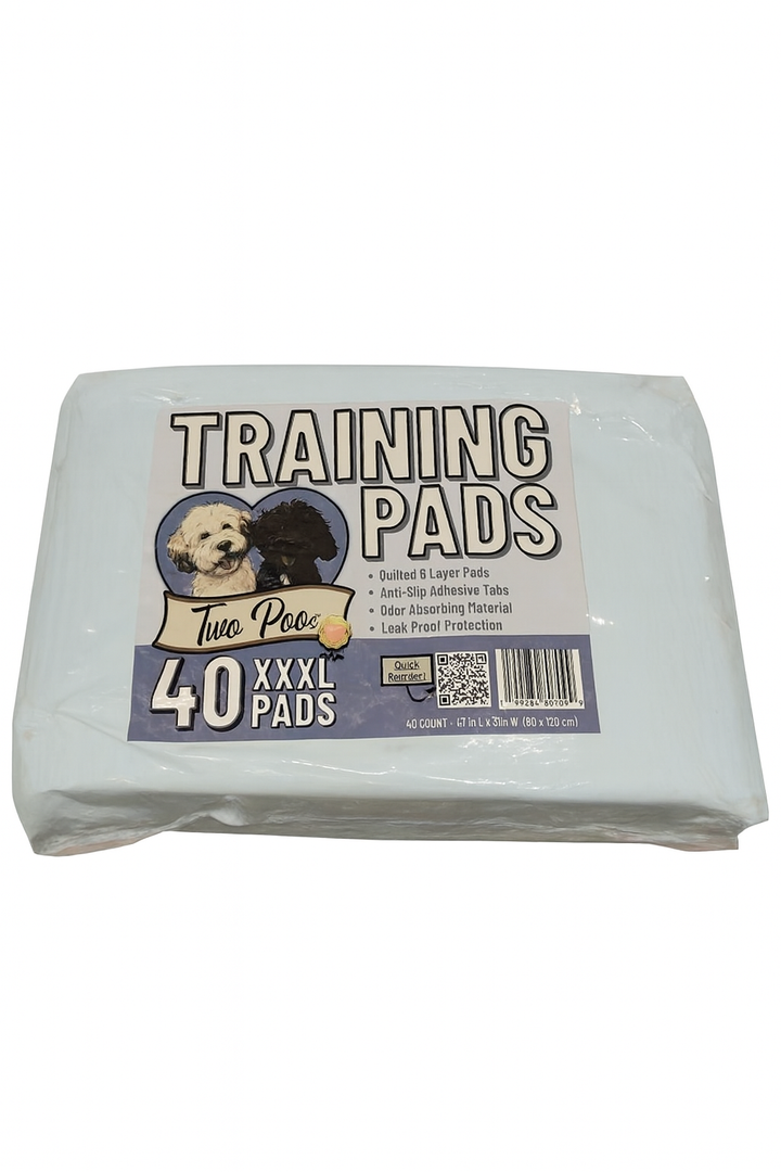 Dog Training Pads Two Poo 40 XXXLPads