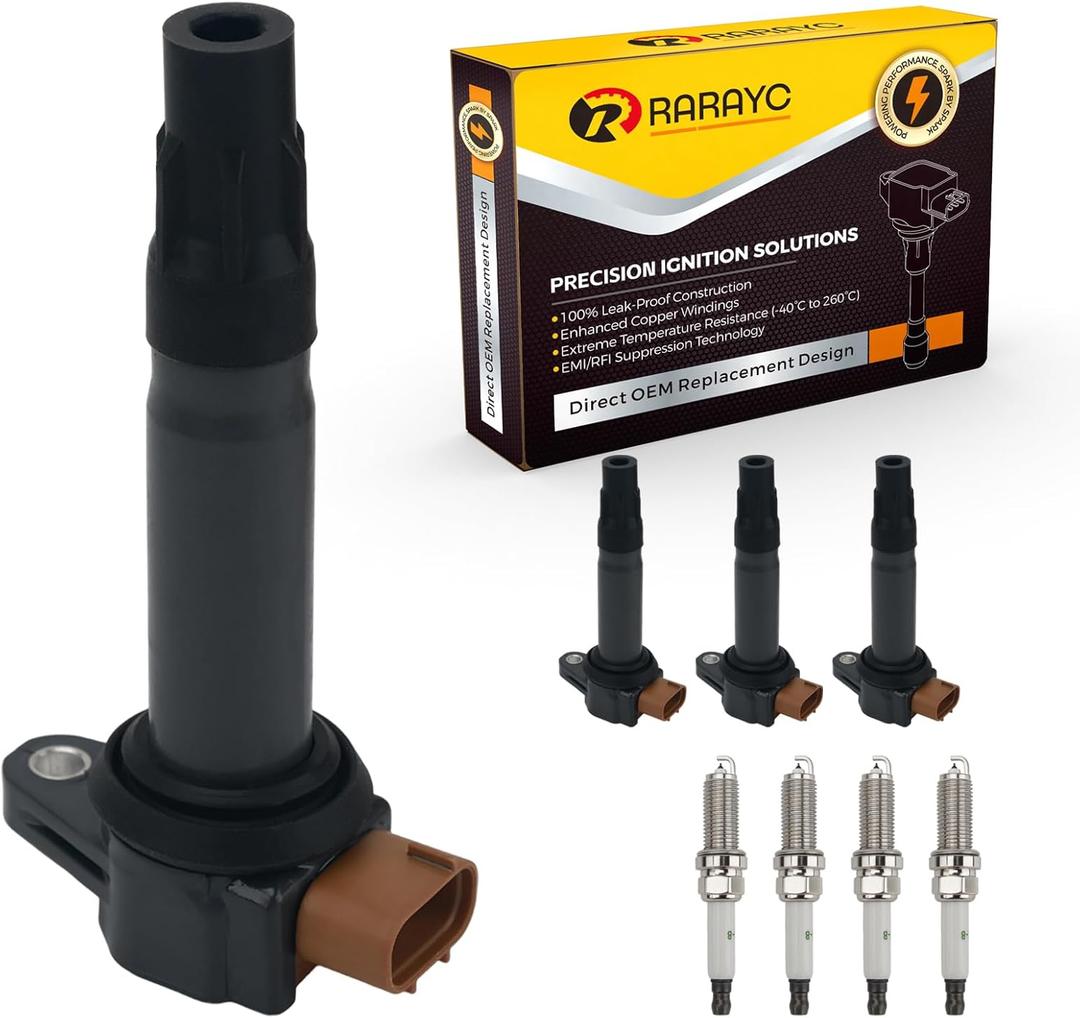 Ignition Coil  Spark Plug kit Compatible wiht Maverick x3 Turbo 2018-2022Turbo R 2017-2021,Turbo RR 2020-2022, Replaces 420666145 415130363 715900492