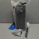 RAYMYLO Insulated Water Bottle 87 oz, Triple Wall Vacuum Stainless Steel (Cold for 48 Hrs), Leak Proof & Non-BPA, Modern Water Flask Jug with Paracord Handle & Straw Spout Lids, Magic Black