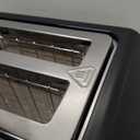 Chefman Smart Touch 2 Slice Digital Toaster, 6 Shade Settings, Touchscreen Controls, Extra-Wide Slots for Thick Breads & Bagels, +10 Seconds, Defrost, Removable Crumb Tray Stainless Steel