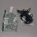 Novelty Lights 8.5 Foot 20 Light Mini LED Crafting Lights, Warm White LEDs on Green Wire, 24 Inch Lead, Non-Connectable Short Fairy Light String for Art Projects, Bottle Lights, Crafts