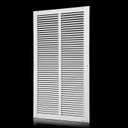 14x24 Return Air Grille(Duct Opening Size),Air Return Vent Cover,Flat Vent Cover,Rejillas De Aire Acondicionado Para Casa,Return Air Grilles,Outer Dimensions:15.75"Wx25.75"H(14"W x 24"H, Duct Opening)