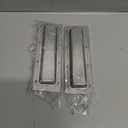 Kindoodos Sliding Barn Door Finger Pull, Recessed Flush Pulls, Stainless Steel Invisible Handle for Closet Door Hardware with Flat Bottom(6 inch,2 Pack)