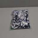 GRACE KARIN Women's 2026 Summer Wide Leg Palazzo Pants Elastic High Waisted Boho Casual Flowy Beach Pants with Pockets (Navy Floral) S