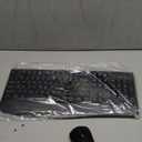 Wireless Keyboard and Mouse Combo, EDJO 2.4G Full-Sized Ergonomic Computer Keyboard with Wrist Rest and 3 Level DPI Adjustable Wireless Mouse for Windows, Mac OS Desktop/Laptop/PC (Black)