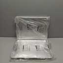 Commercial Quality Baking Sheet Pan Set, Natural Aluminum Cookie Sheet, Umite Chef Warp Resistant Baker's Half Sheet Pan, Large Thick Cookie Tray Pans for Baking, Roasting(2 Pack, 18X13In)