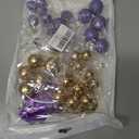 Gyufise 42Pcs 2026 Graduation Cake Kit Diploma Grad Cap Cake Pick Balloon Tassel Firework Cupcake Toppers Prom 2026 Cake Decorations for Class of 2026 Congrats Grad Party Supplies Purple