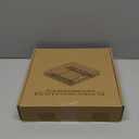 RCHYFEED Pull Out Spice Rack Organizer for Cabinet,Slide out Spice Organization for Inside Cabinets,Heavy Duty Seasoning Organizer Fits Kitchen and Pantry,Sauces,Canned (10.5''Wx10.5''Dx2.5''H)