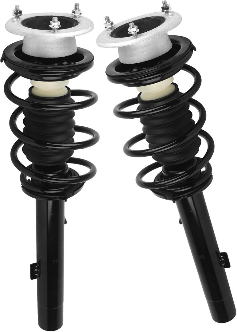 PAROD Front Shock Absorber Struts fit for 2008-2013 BMW 128i, 135i, 2013 135is, 2006 325i, 2007-2013 328i, 2006 330i, 2009-2011 335d, 2007-2013 335i, 2011 335is, Replace#11374 11373