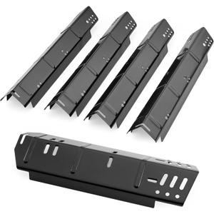 Grill Heat Plate Replacement Parts for Dyna-Glo DGH474CRP, DGH485CRP, DGH483CRP, Porcelain Steel Heat Shield for Dyna-Glo 5 Burner Grill, Dyna-Glo 4 Burner DGH450CRP, Heat Plate for Revoace GBC1793W