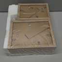 LUCKYLIFE Picture Frame Set 10-Pack, Gallery Wall Frame Collage with 8x10 5x7 4x6 Frames in Natural Woodgrain Finishes