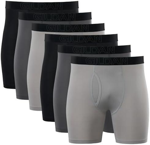 Gildan Men's Performance Underwear Boxer Briefs 2XL
