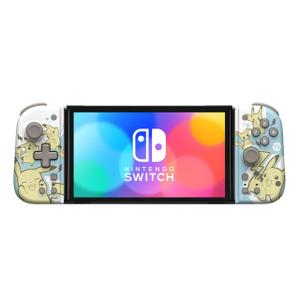 HORI Nintendo Switch Split Pad Compact (Pikachu & Mimikyu) - Ergonomic Controller for Handheld Mode - Officially Licensed by Nintendo & Pokmon (Multicolor)