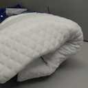 Derila King Size Neck Pillow for Sleeping, Ergonomic & Cervical Pillow for Neck Support & Relief, Memory Foam Side Sleeper Pillows, Bed Contour Pillows for Back, Stomach Sleepers (King Size (23.6" x 13.4" x 4.3"), 1 Pillow_white)