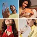 LUHOURI for iPhone 14 Pro Max Case with Screen Protector - Wireless Charging Compatible - Enhanced Camera Cover - Protective Silicone Phone Case with Cute Heart Design for Women 6.7" - Dark Blue