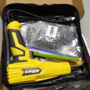 Allturn Plastic Welder, 2 in 1 Plastic Welding Kit, Hot Staples Weld, Car Bumper Repair Kit for Most Plastics, Patent Number D970324(Yellow)