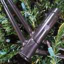 Puleo International 9 Foot Pre-Lit Slim Balsam Fir Artificial Christmas Tree with 800 Clear Lights