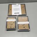 upsimples 10 Pack Picture Frames Collage Wall Decor for Mounting or Tabletop Display, Photo Gallery Frame Set for Family, Multi Sizes Including 8x10, 5x7, 4x6, Black