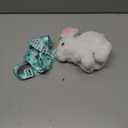 Easter Bunny Toy,Bunny My Realistic Bunny Toy,Hopping Rabbit Plush Bunny Toy,with Sounds and Movements Animated Walking Wiggle Ears Twitch Nose Gift for Toddlers Birthday(White Rabbit + Leash)