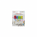 Crave Birthday Candles, CELEBRATE, Multi Color,   9 ct, Pack of 3