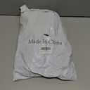 DiBanGu Mens Christmas Suit Vest and Tie Set for Men Waistcoats and Necktie Pocket Square Set for Prom Party S-3XL (Medium, White Blue)