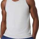 Hanes Men’s Performance Tank, X-Temp Moisture-Wicking Tank Top, Solid Colors, 2-Pack M