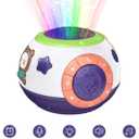 TUMAMA Baby Toy Gifts for Newborn, Toddlers Night Light Star Projector, Baby Sleep Soother Sound Machine, Talking Baby Toys