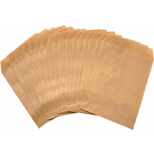 OTURGC 200 Pack Brown Kraft Paper Bags, 5" x 7.5", Eco-Friendly, Disposable, Paper, Twist Tie Closure, Rectangular, Ideal for Gifts, Crafts, Party Favors, Snacks, Cookies, Sandwiches, Jewelry Goods