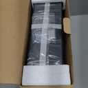 Uniclife Wall Mount Mailbox for Outside, Large Locking Mailbox with Combination Lock, Security Mail Box for House, Safe Key Drop Box, Post Box, Steel Cash Drop Box for Home Office School, Black