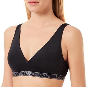 Emporio Armani Women's Iconic Microfiber Bralette Remov. Pads, XS