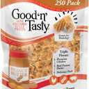 Good n Tasty Triple Flavor Mini Churro Style Twists, 250 Count, Gourmet Dog Treats Made with Chicken and Peanut Butter (EXP 12/01/26)
