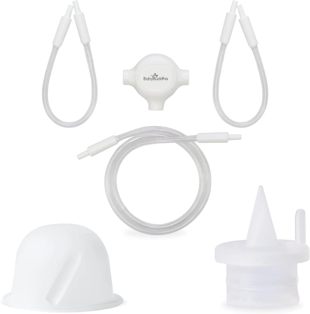 BabyBuddha Breast Pump Accessories
 Tubing & T-Connector Kit, Silicon Diaphragms, Valves