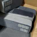 Bedluxe 3Pcs Orthopedic Bed Wedge Pillow Set, Foam Wedge Pillow Post Surgery for Back, Leg and Knee Support, Adjustable 9&12 Inch Folding Triangle Pillow for Sleeping, Acid Reflux, Snoring, Velvet