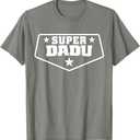 Super Dadu Shirt for Indian Grandpa T-Shirt
 Small