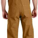 Carhartt Men's Iconic R01 Duck Bib Overall, Carhartt Brown, W32 x L30