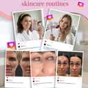 Smile Line Patches & Under Eye Patches for Wrinkles – Anti Wrinkle Facial Patches, Wrinkle Tape & Face Tape Dream Patches CRESCENT 【80 Count】