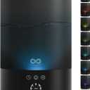 Everlasting Comfort 2.5L Top Fill Humidifiers for Bedroom - Quiet Easy to Fill & Clean, 24HR Runtime, Night Lights, Timer, Ultrasonic Cool Mist Humidifier, Auto Shut-Off, Essential Oil Diffuser