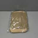 frani Car Center Console Cover,Leather Car Armrest Cover with 2 Storage Bags,Universal Car Arm Rest Cover,Car Interior Accessories Protector for Most Vehicle Beige