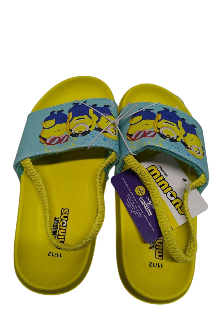 Minion Sandals for Kids, Size 11-12