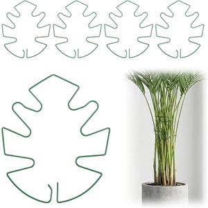 2 x 5 Pcs Plant Stakes for Indoor Plants, Reusable Iron Monstera Plant Support Structures Plant Supports for Indoor Plants Climbing and Thriving Growth Holders Gardening Accessories