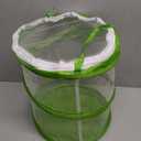 RESTCLOUD Pop-up Insect and Butterfly Habitat Cage Terrarium Clear Mesh Enclosure, See Through Easier 9" x 11" Tall