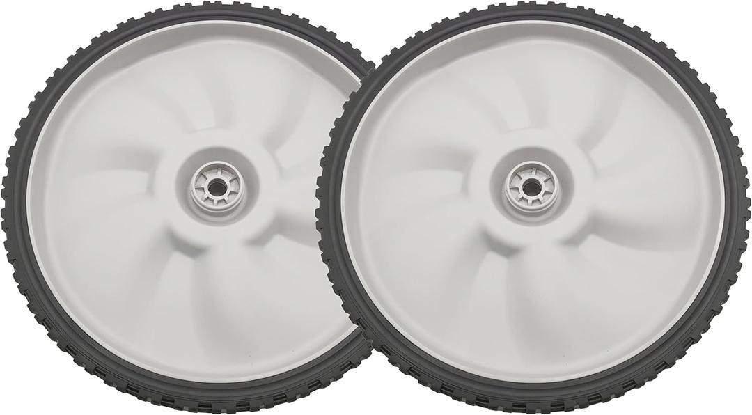 2pcs 490-325-0023 11 x 1.75 in Universal Plastic Wheel for MTD, Craftsman, Toro